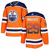 Oilers 29 Leon Draisaitl Orange Drift Fashion Adidas Jersey,baseball caps,new era cap wholesale,wholesale hats